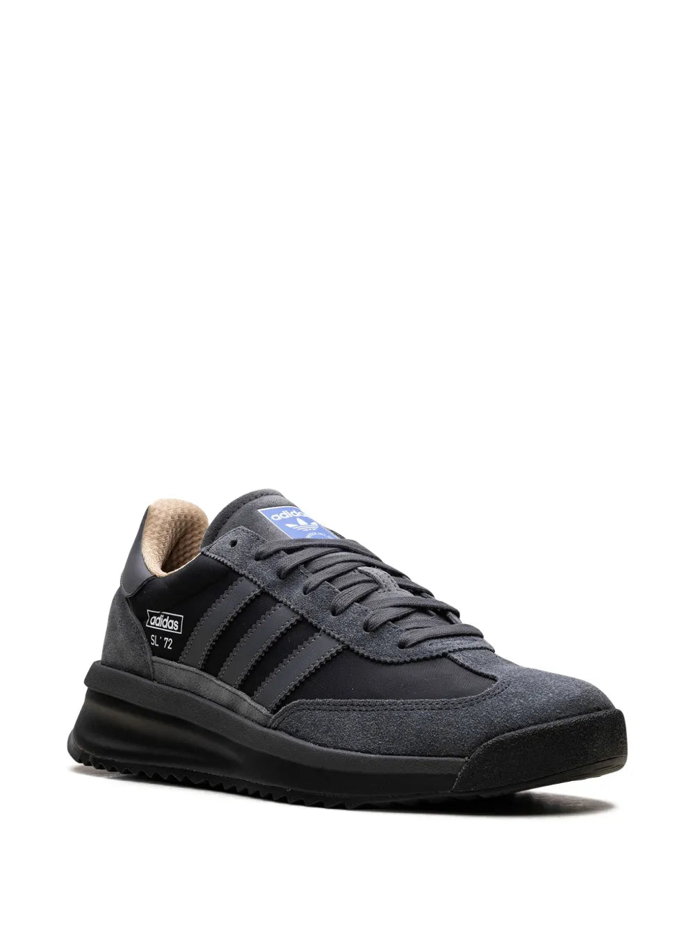 adidas Sl 72 Rtn Black Sneakers — Black — Size US M 9 - US W 10.5 — Side View