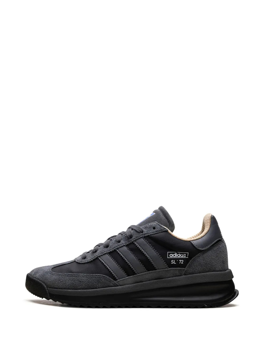 adidas Sl 72 Rtn Black Sneakers — Black — Size US M 9 - US W 10.5 — Detail View