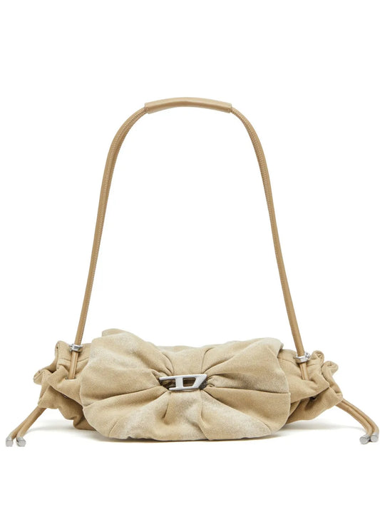 Diesel Small Scrunch D Shoulder Bag — Same as shown — Size One Size — Front View