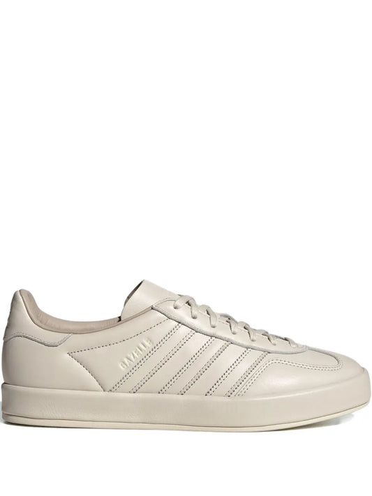 adidas Gazelle Indoor Luxe Pack - Alumina Sneakers — Light Beige — Size US M 3.5 - US W 5 — Front View