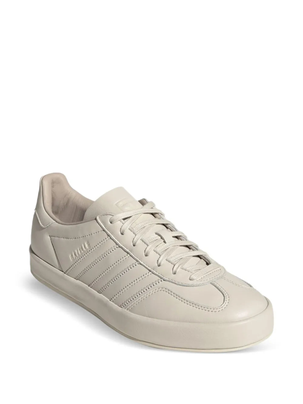 adidas Gazelle Indoor Luxe Pack - Alumina Sneakers — Light Beige — Size US M 3.5 - US W 5 — Side View
