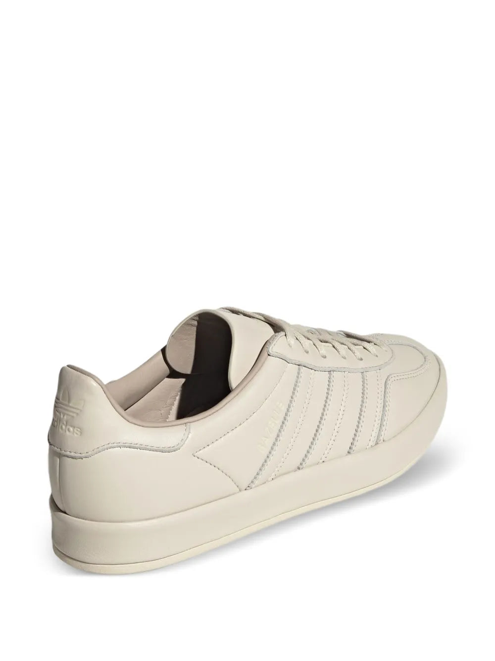adidas Gazelle Indoor Luxe Pack - Alumina Sneakers — Light Beige — Size US M 3.5 - US W 5 — Back View