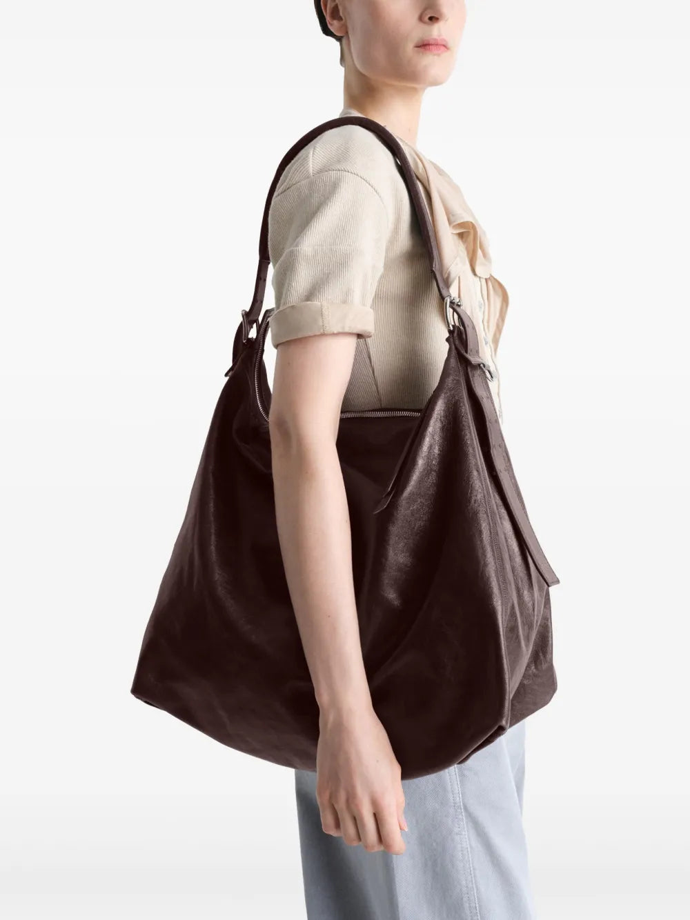 Lemaire Belted Shoulder Bag — Same as shown — Size One Size — Back View