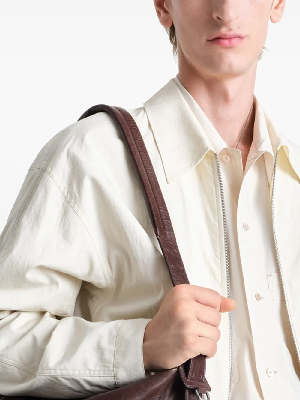 Lemaire Belted Shoulder Bag — Same as shown — Size One Size — Side View
