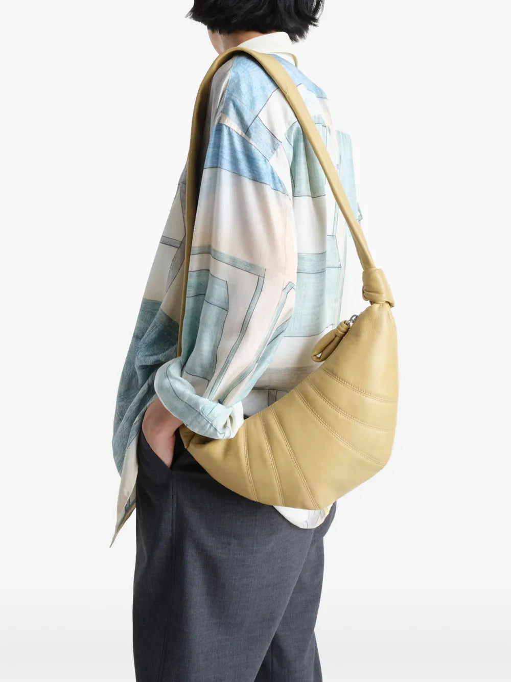 Lemaire Croissant Shoulder Bag — Same as shown — Size One Size — Back View