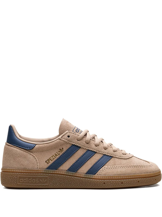 adidas Handball Spezial Warm Sandstone/Preloved Ink Sneakers — Warm S/Stone Brown — Size US M 9 - US W 10.5 — Front View