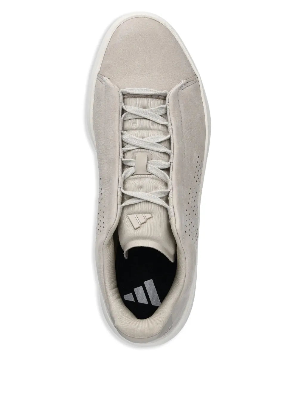adidas Acesmash Sneakers — Light Beige — Size US M 3.5 - US W 5 — Top View