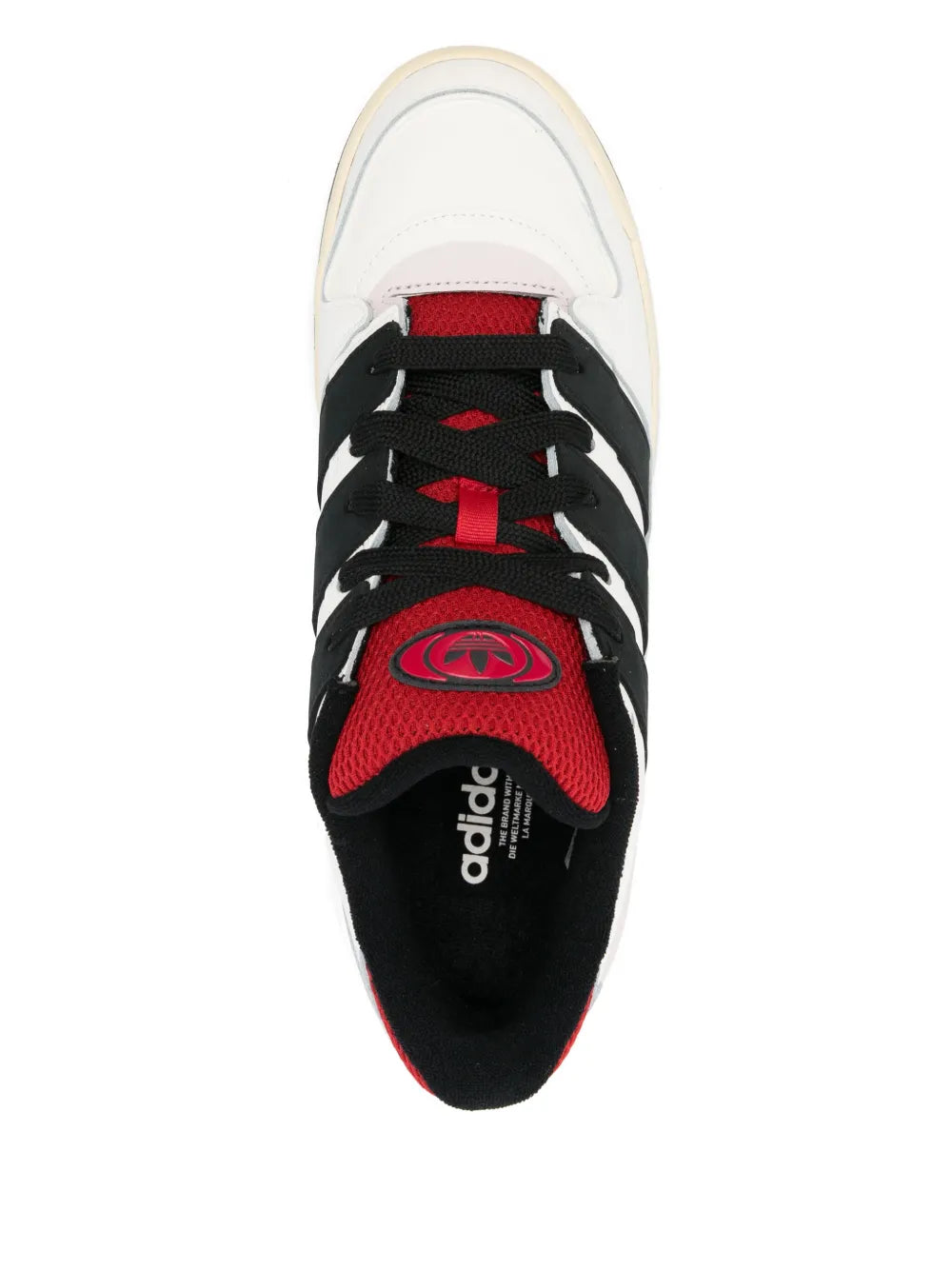adidas Forum 2000 Sneakers — White — Size US M 9.5 - US W 11 — Top View