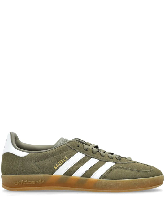 adidas Gazelle Trainers — Green — Size US M 8.5 - US W 10 — Front View