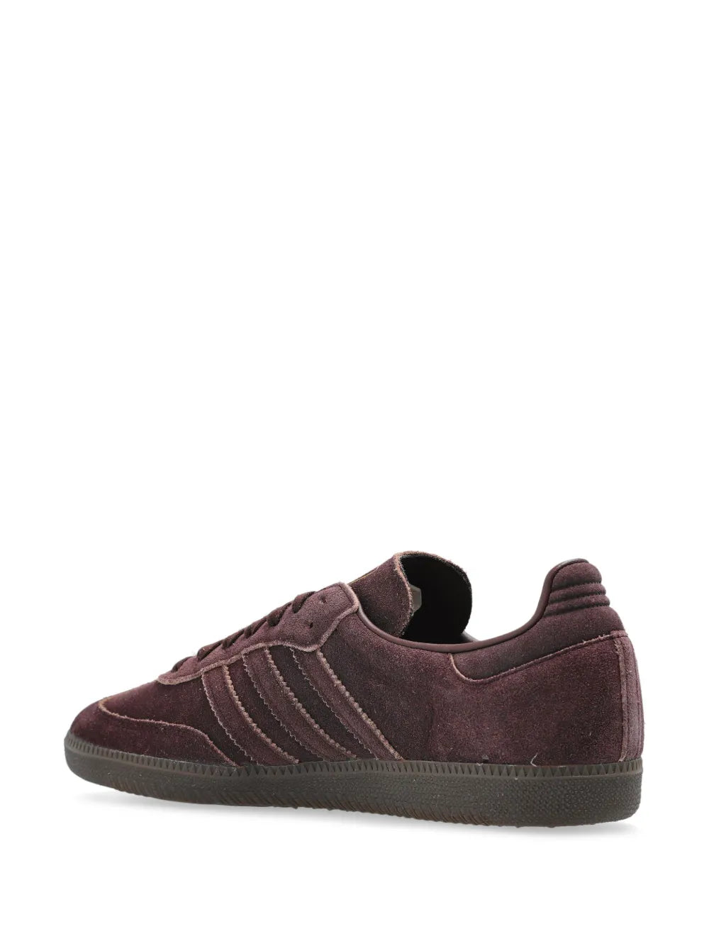 adidas Samba Sneakers — Chocolate Brown — Size US M 8 - US W 9.5 — Back View