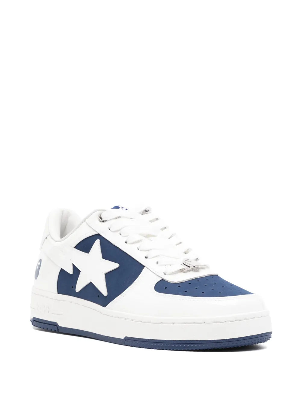 A Bathing Ape?Sta #6 Sneakers — Blue/White — Size US M 3.5 - US W 5 — Side View