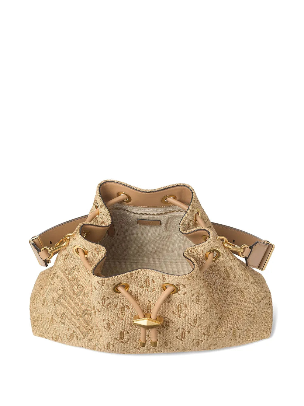 Jimmy Choo Medium Cinch Shoulder Bag — Same as shown — Size One Size — Top View