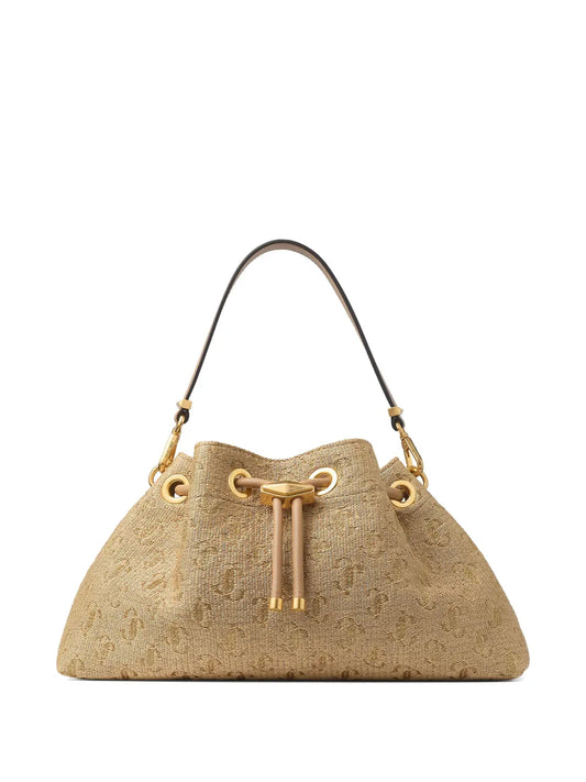Jimmy Choo Medium Cinch Shoulder Bag — Same as shown — Size One Size — Front View