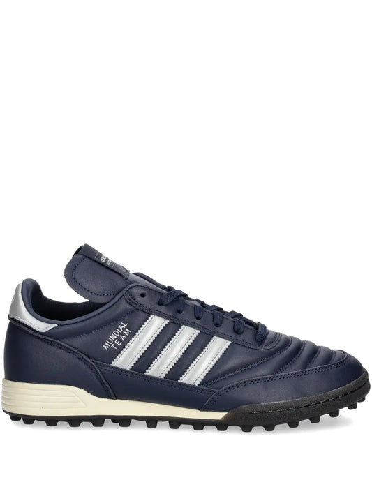 adidas Mundial Team Sneakers — Navy Blue — Size US M 10 - US W 11.5 — Front View