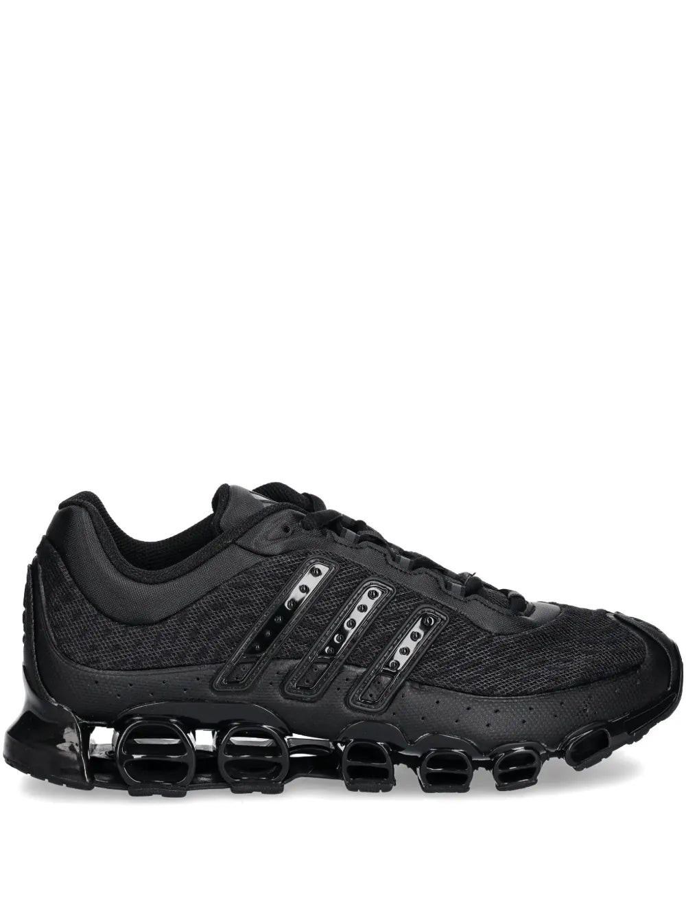 adidas Megaride Pro Sneakers — Black — Size US M 10 - US W 11.5 — Front View