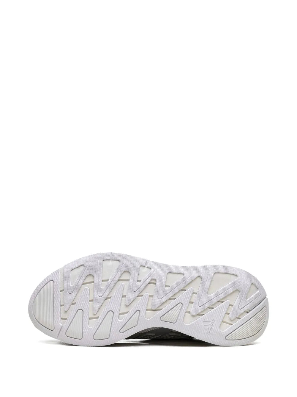 adidas Adizero Aruku White/Silver Metallic Sneakers — White — Size US M 3.5 - US W 5 — Top View