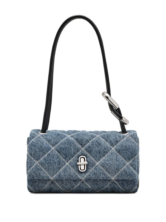 Marc Jacobs The Quilted Denim Mini Dual Shoulder Bag — Same as shown — Size One Size — Front View