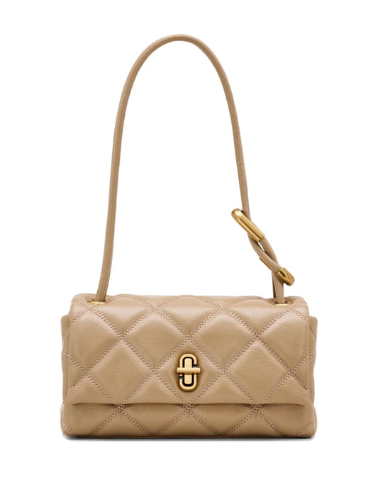 Marc Jacobs The Quilted Leather Mini Dual Shoulder Bag — Same as shown — Size One Size — Front View