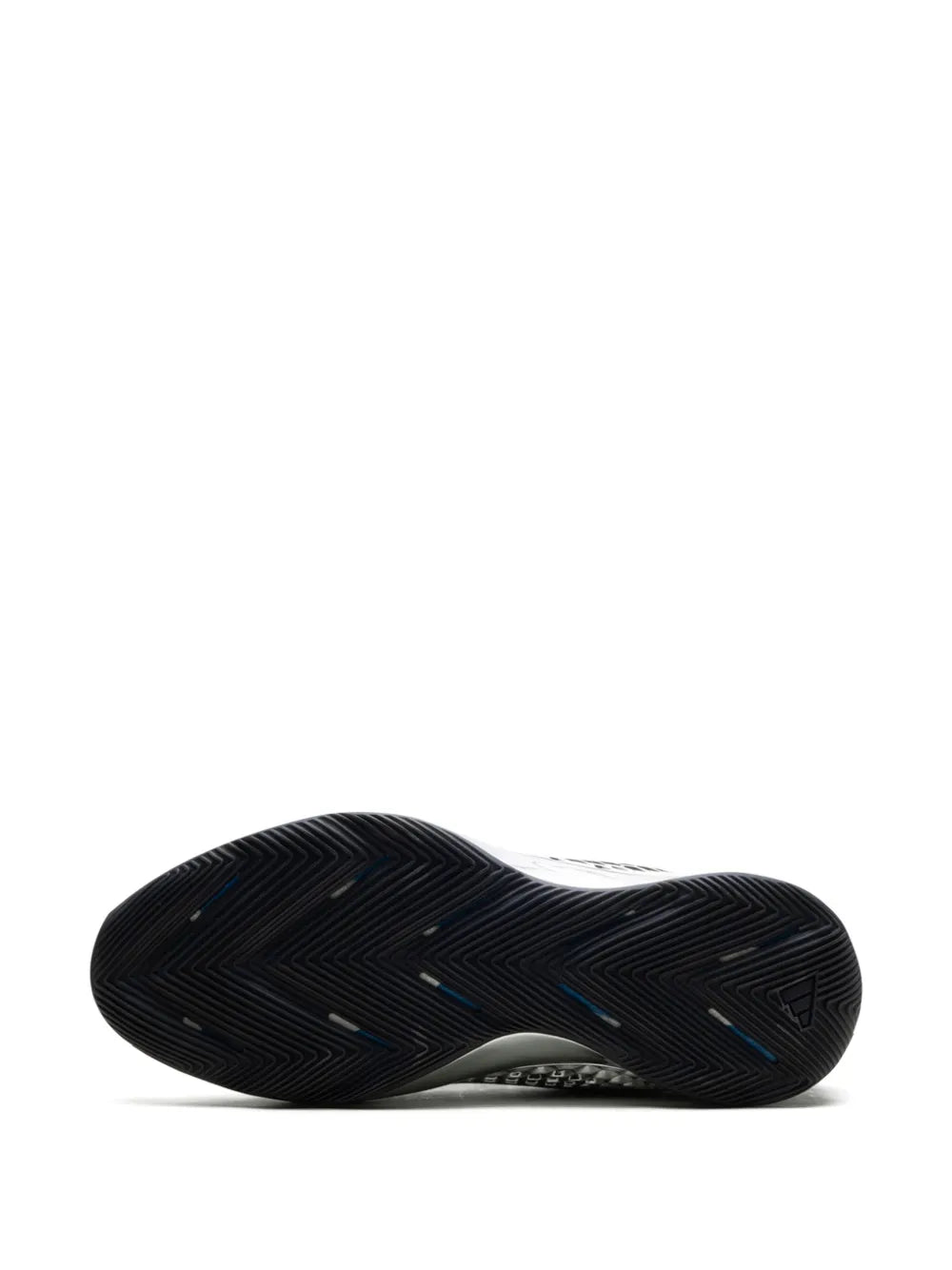 adidas Ae 1 Mid Silver Metallic Sneakers — Black — Size US M 7 - US W 8.5 — Top View