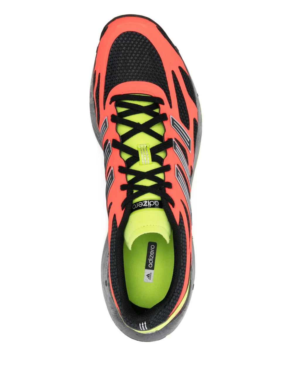 adidas Adizero Aruku Sneakers — Black — Size US M 4.5 - US W 6 — Top View