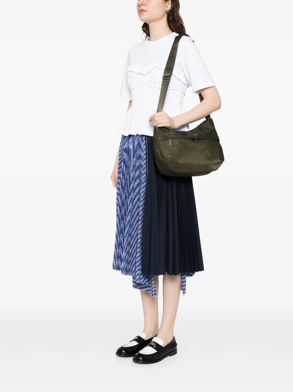 Agnes B Round Shape Shoulder Bag — Same as shown — Size One Size — Side View