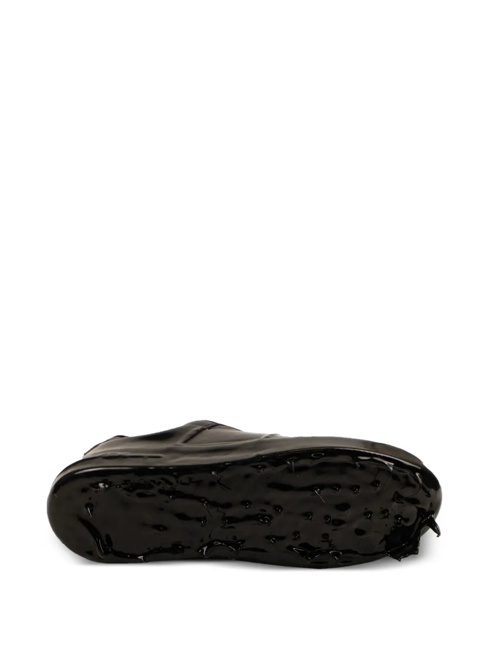424 Wax Dipped Sneakers — Black — Size US M 3.5 - US W 5 — Detail View