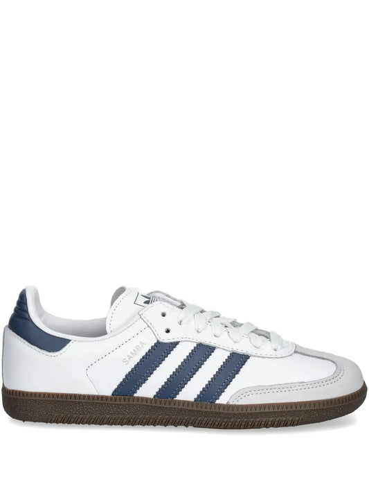 adidas Samba Sneakers — White — Size US M 7.5 - US W 9 — Front View