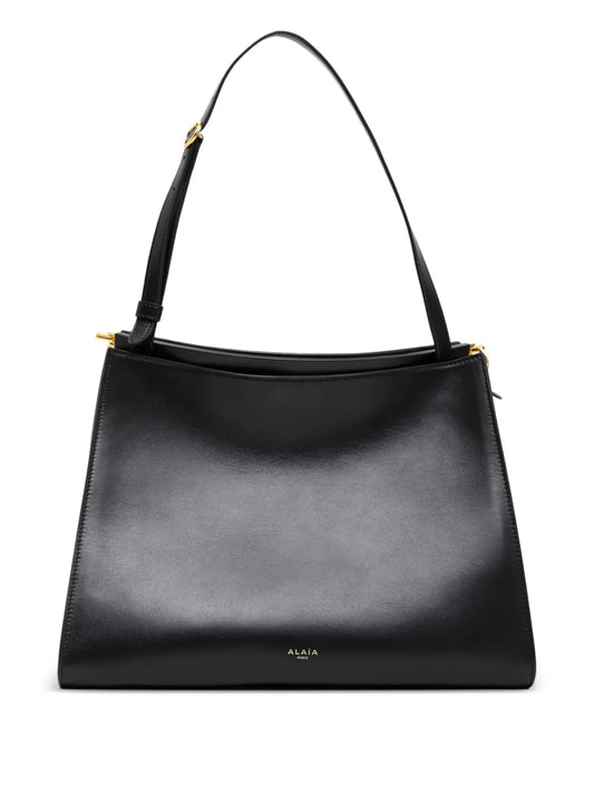 Alaia Leather Shoulder Bag — Same as shown — Size One Size — Front View