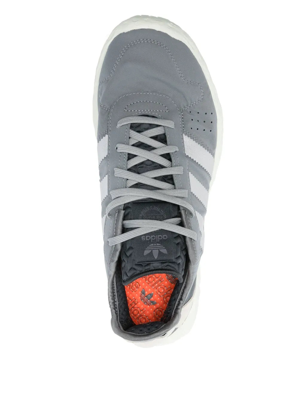 adidas Zponge Sneakers — Slate Grey — Size US M 3.5 - US W 5 — Top View