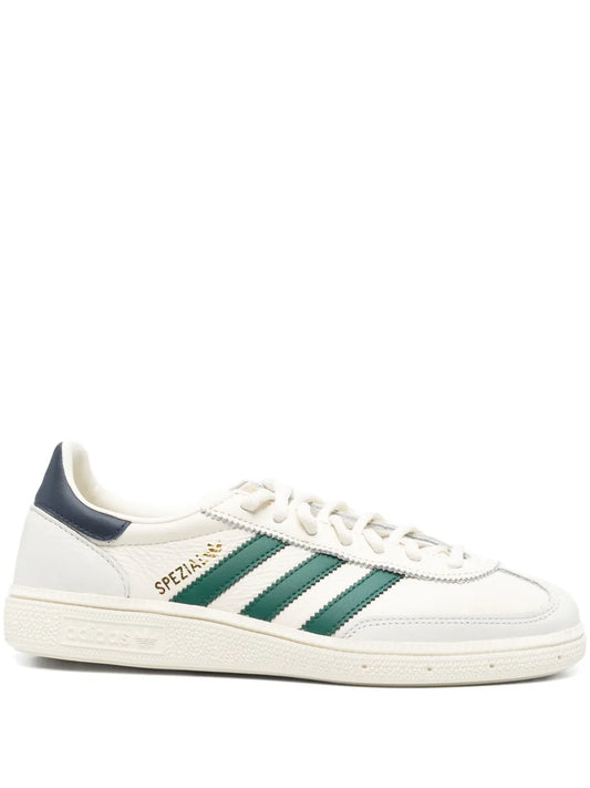 adidas Handball Spezial Sneakers — Light Beige — Size US M 9.5 - US W 11 — Front View
