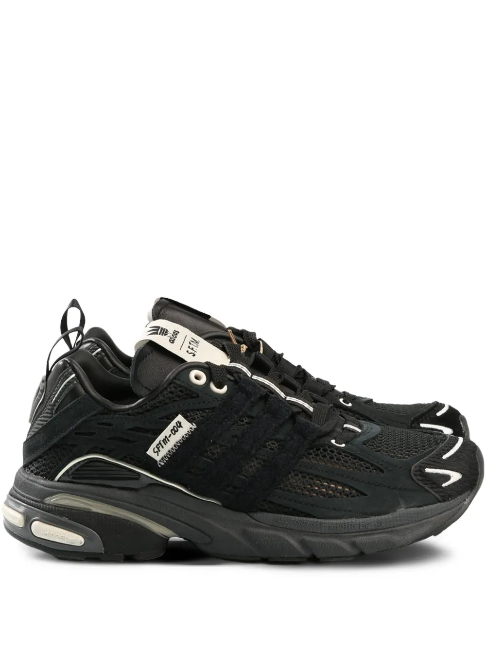 adidas Adistar Trainers — Black — Size US M 4.5 - US W 6 — Front View