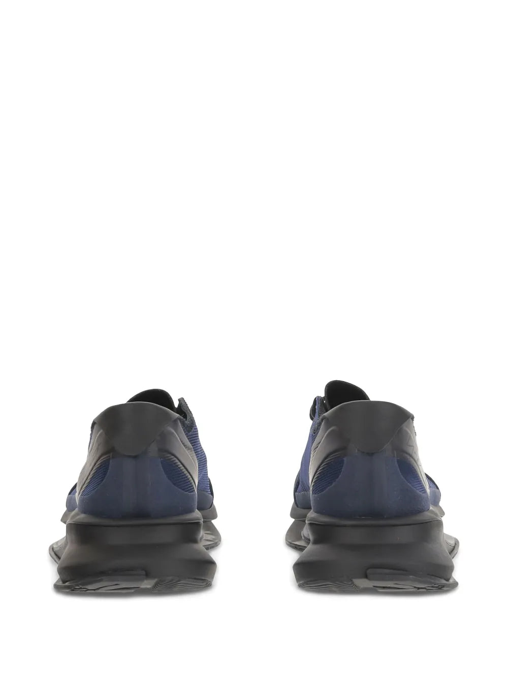 adidas Yeezy Suede Sneakers — Blue — Size US M 3.5 - US W 5 — Back View