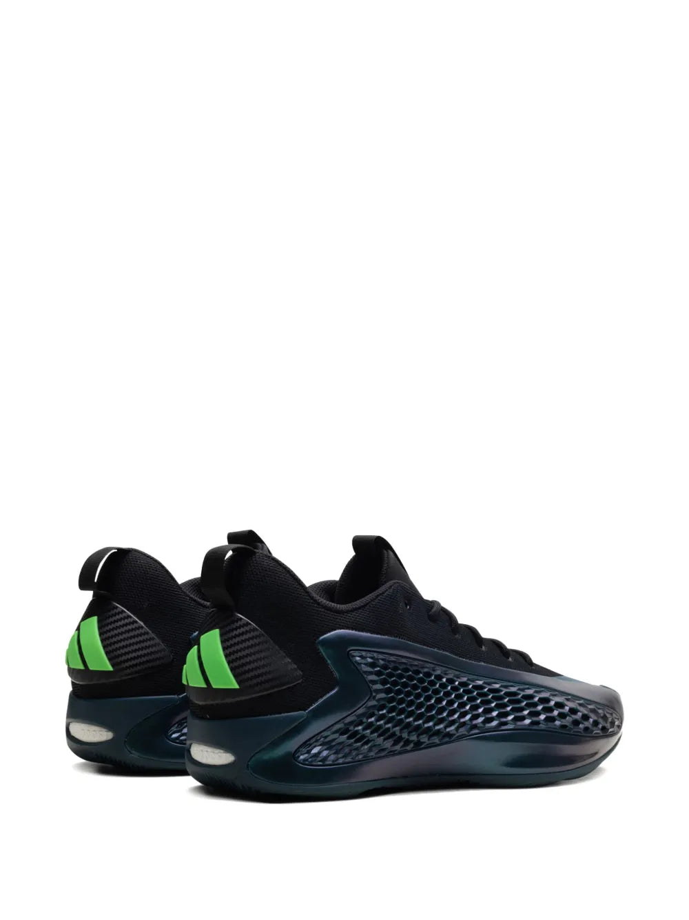 adidas Ae 1 Low Arctic Night — Black — Size US M 7 - US W 8.5 — Back View