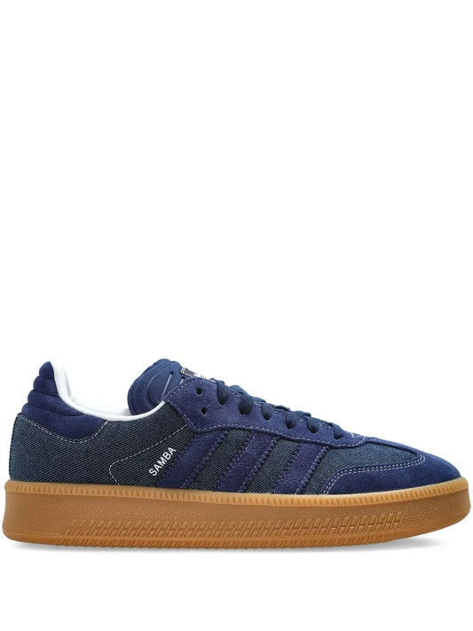 adidas Samba Xlg Sneakers — Navy Blue — Size US M 9 - US W 10.5 — Front View