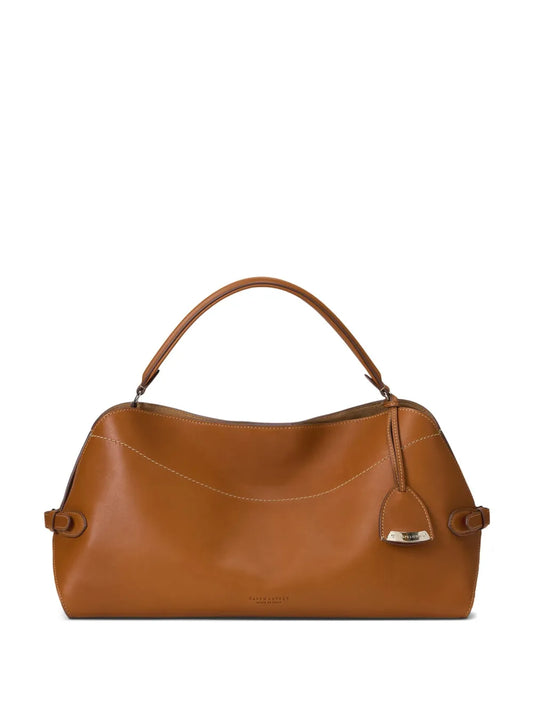 Ralph Lauren Collection Medium Leather Shoulder Bag — Same as shown — Size One Size — Front View