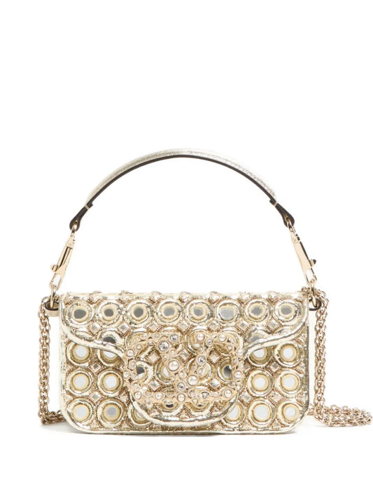 Valentino Garavani Small Loco Shoulder Bag — Same as shown — Size One Size — Front View
