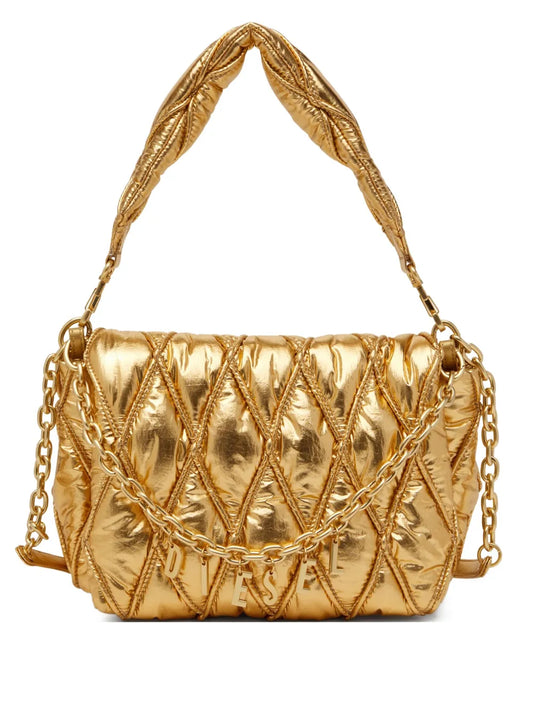 Diesel Medium Charm D Shoulder Bag — Same as shown — Size One Size — Front View