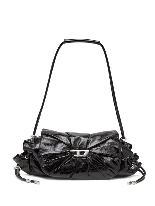 Diesel Small Scrunch D Shoulder Bag — Same as shown — Size One Size — Front View