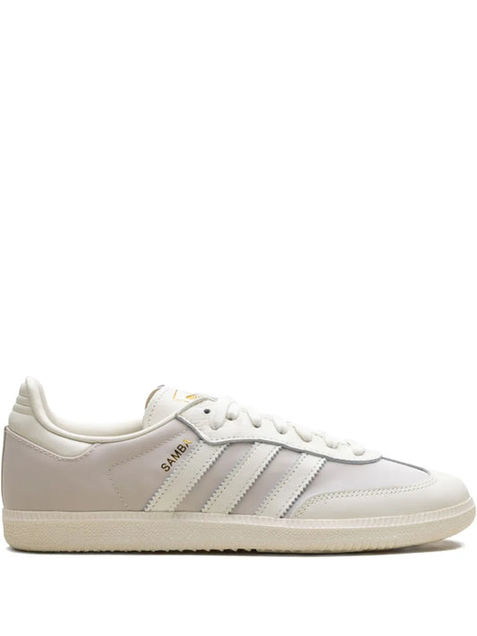adidas Samba Og Off White/Off White/Alumina Sneakers — Light Beige — Size US M 11 - US W 12.5 — Front View
