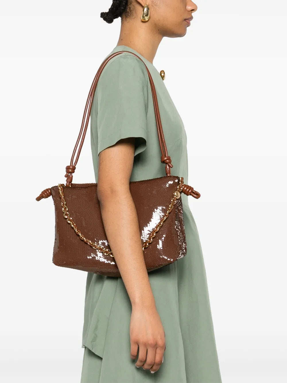Loewe Flamenco Shoulder Bag — Same as shown — Size One Size — Side View
