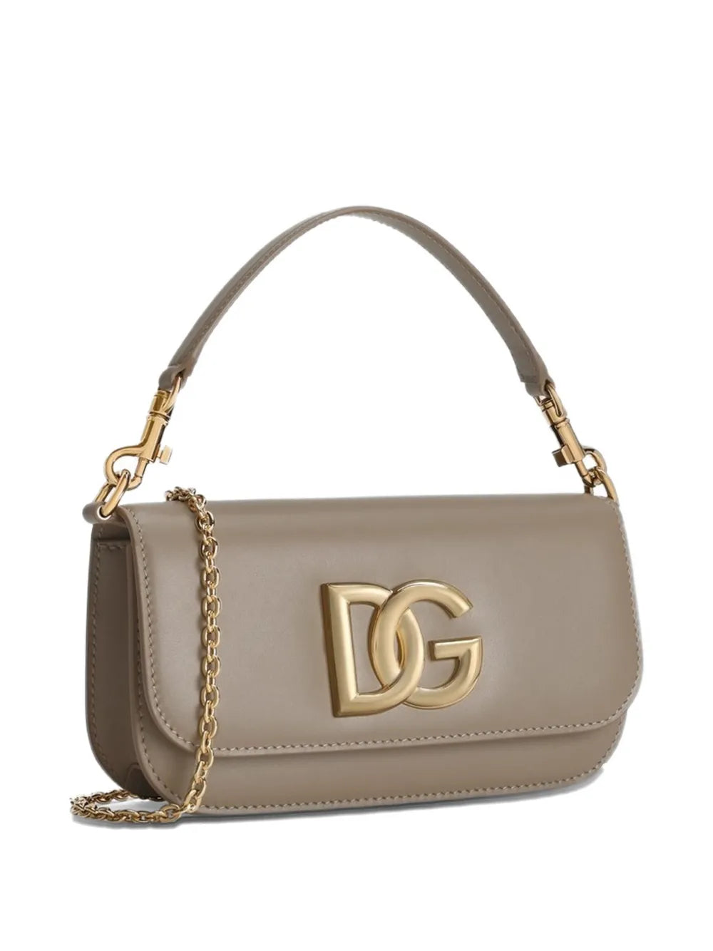 Dolce Gabbana Leather Shoulder Bag — Same as shown — Size One Size — Top View