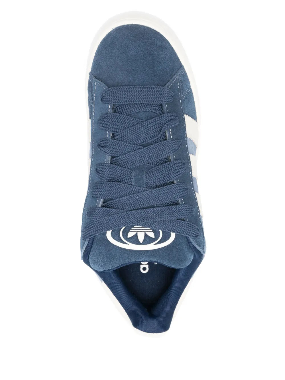 adidas Campus 00S Sneakers — Indigo Blue — Size US M 4 - US W 5.5 — Top View