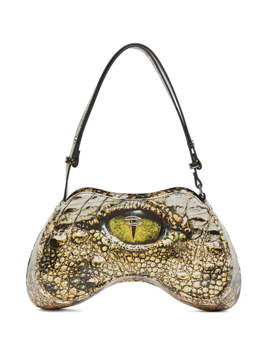 Diesel Play Glossy Shoulder Bag — Same as shown — Size One Size — Front View