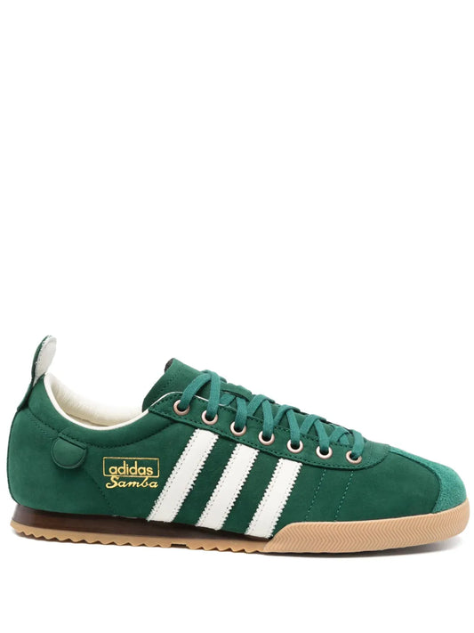 adidas Samba 62 Sneakers — Emerald Green — Size US M 9.5 - US W 11 — Front View