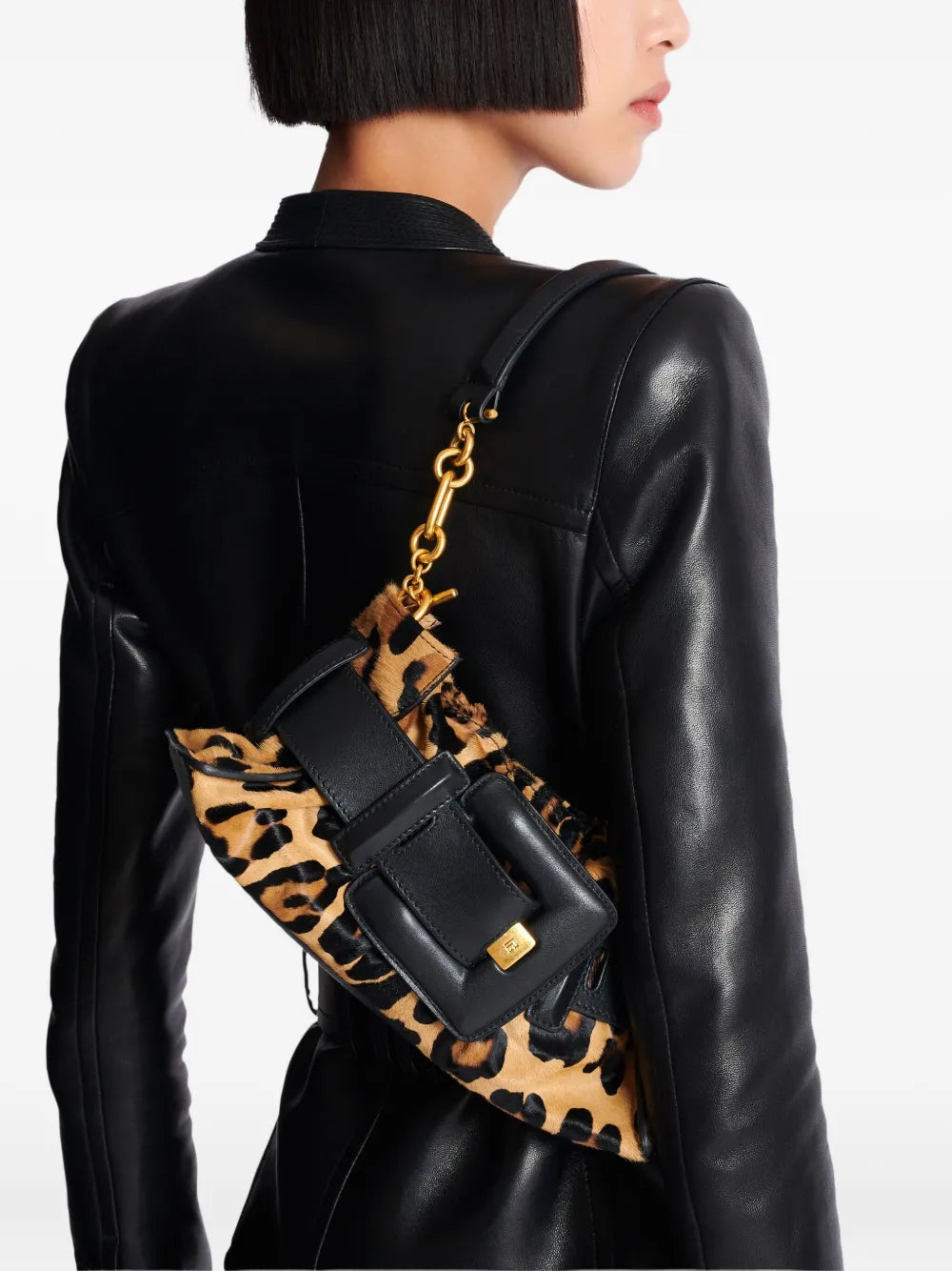 Balmain Mini Anthem Shoulder Bag — Same as shown — Size One Size — Back View