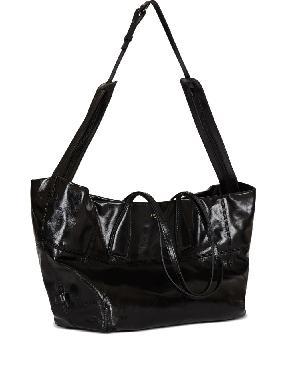 Balmain Track Shoulder Bag — Same as shown — Size One Size — Front View