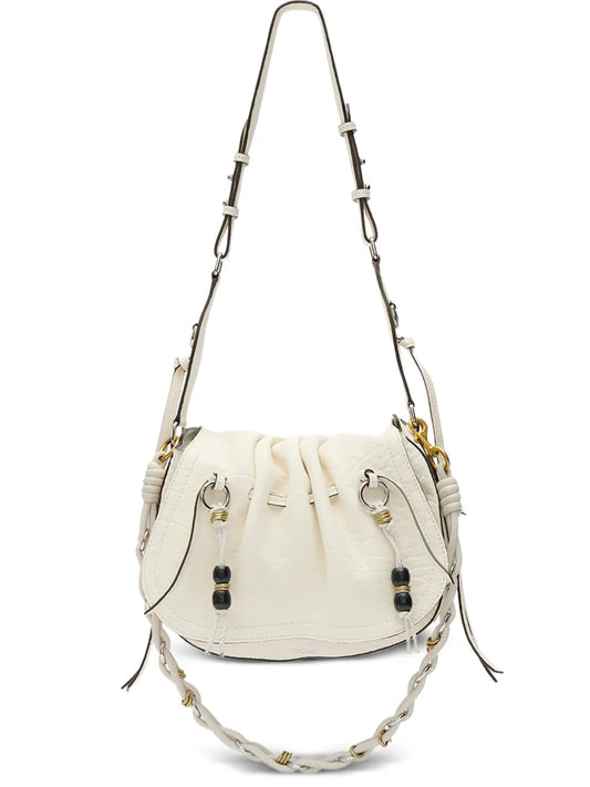 Isabel Marant Bolton Leather Shoulder Bag — Same as shown — Size One Size — Front View