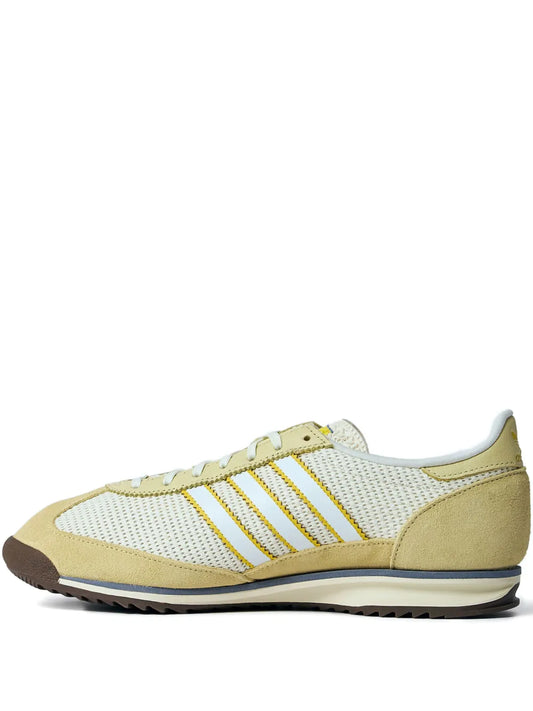 adidas Sl 72 Og Low-Top Sneakers — Yellow — Size US M 9 - US W 10.5 — Front View