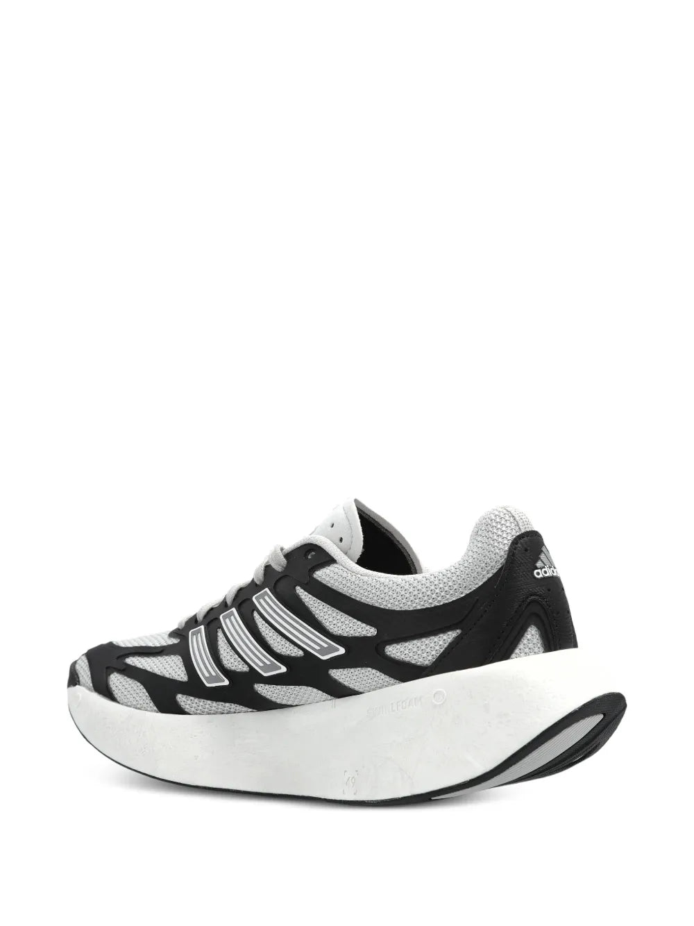 adidas Adizero Aruku Core Black/Cloud White/Grey One Sneakers — Black — Size US M 6.5 - US W 8 — Back View