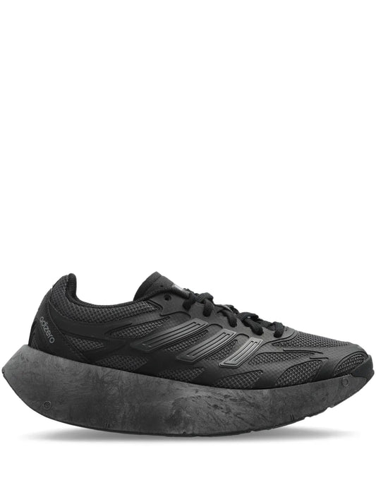 adidas Adizero Aruku Core Black/Carbon/Iron Metallic Sneakers — Black — Size US M 6.5 - US W 8 — Front View
